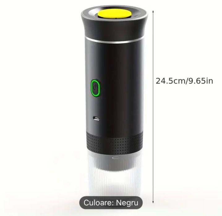 Espresor portabil mini Espressor Nespresso baterie +usb cu capsule