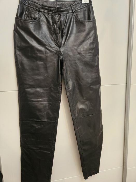 Pantaloni piele naturala