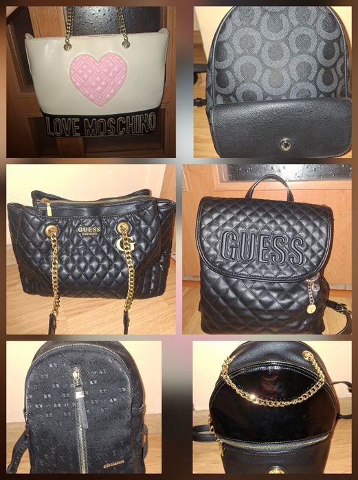 Оригинални чанти,Guess,Moshino,Valentino