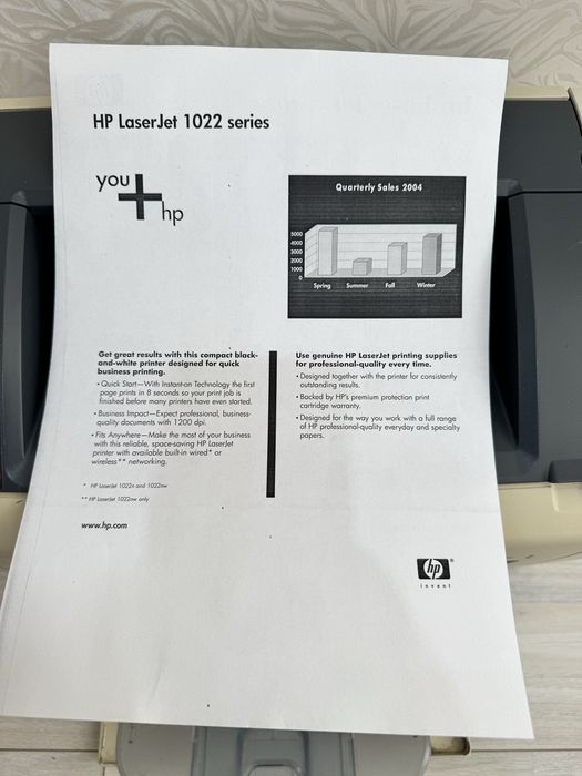 Принтер HP 1022