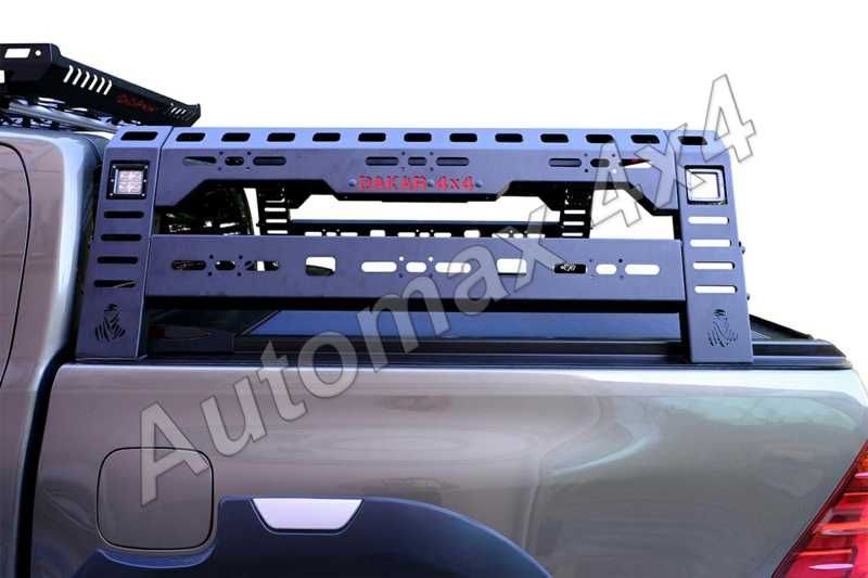 Rollbar (Spider) Dakar Bed Rack, Suport Cort
