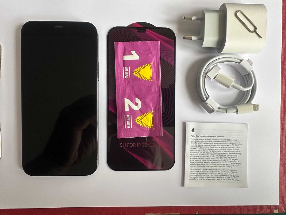 КАТО НОВ !!! iPhone 12 Pro - Син - 128GB - Отключен - 100% БАТЕРИЯ !!!