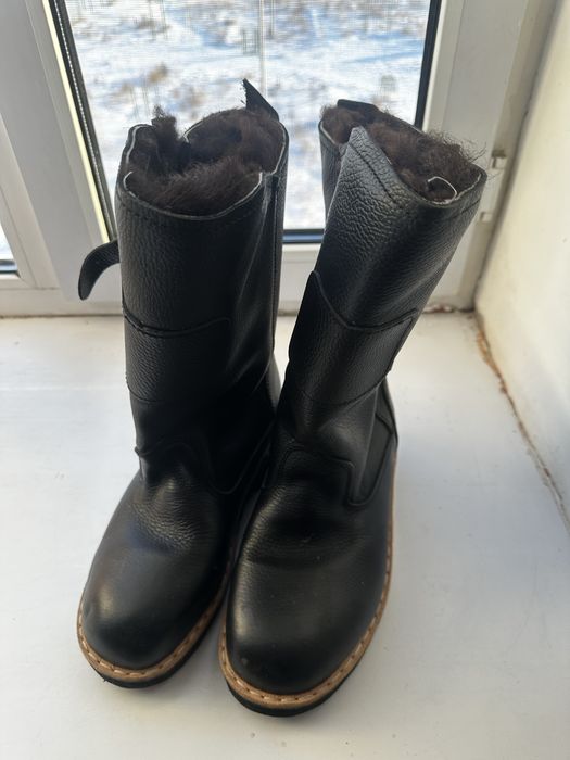 Продам сапоги натуоальный