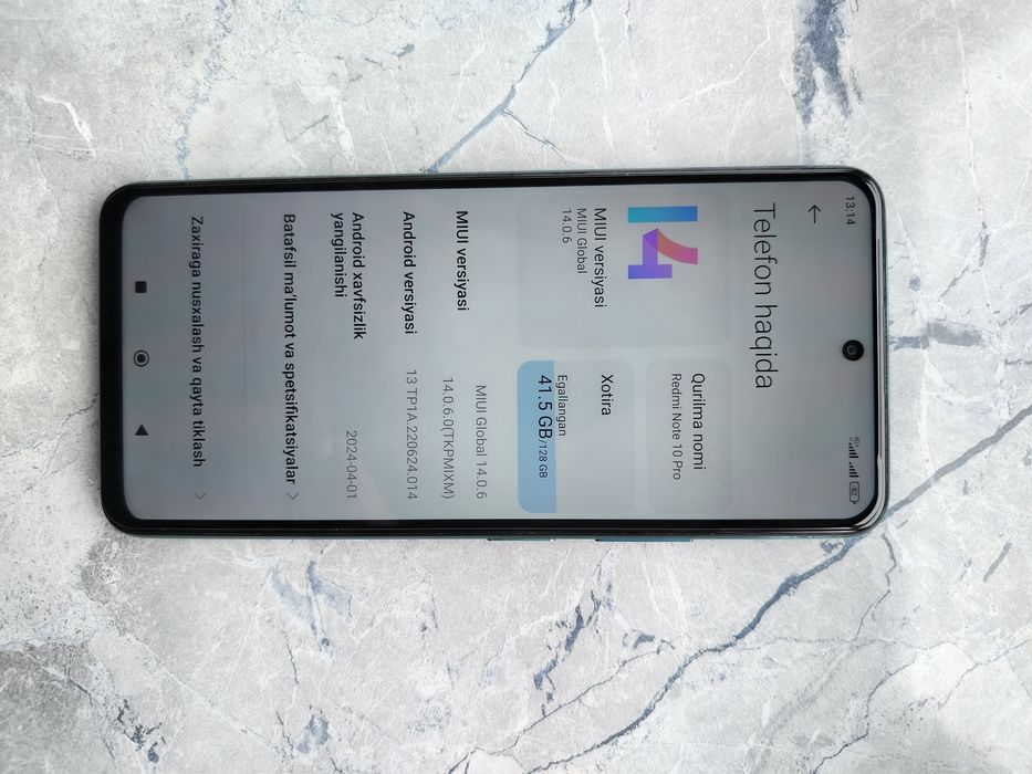 Redmi note 10 Pro 5G 8/128gb