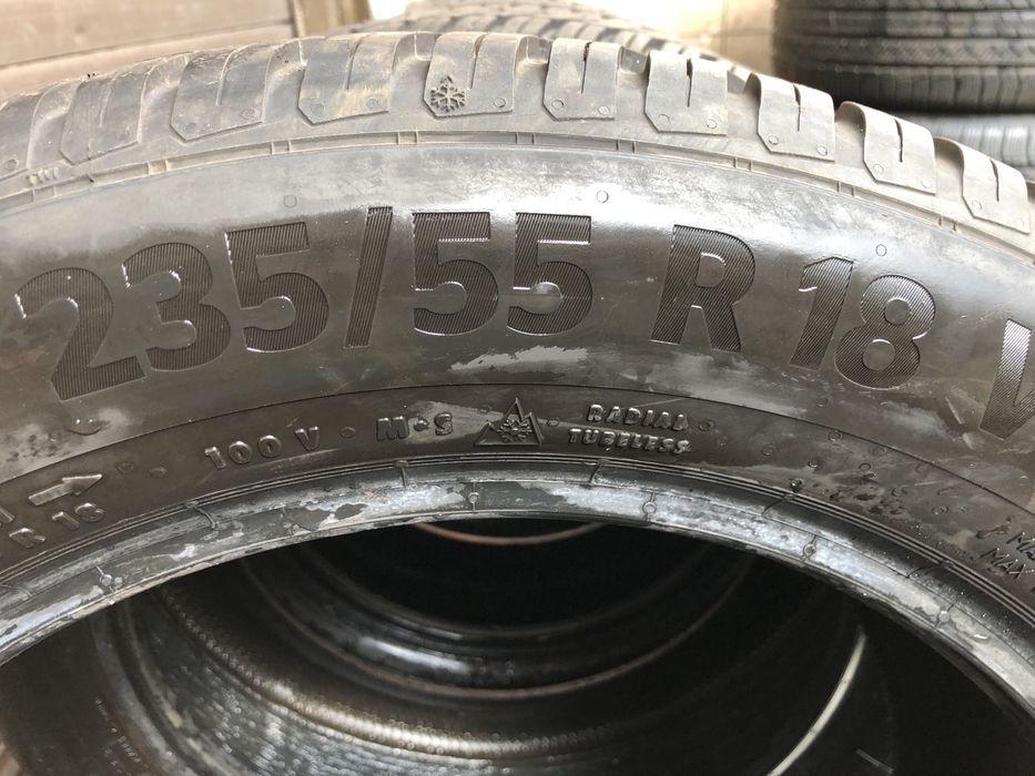 235/55/18 шины б/у из Германии