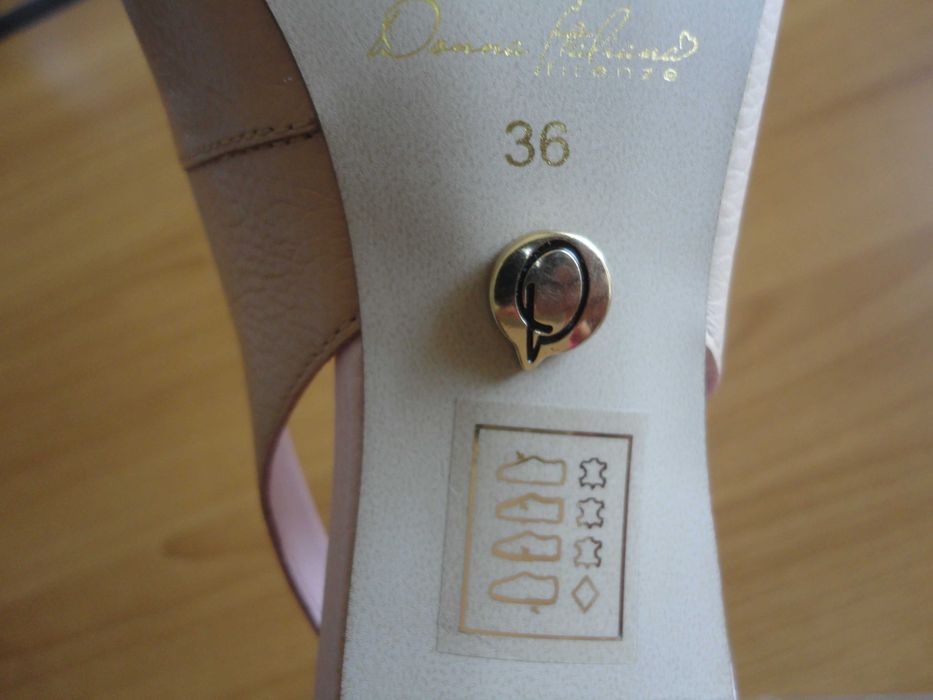 N36 Donna Italiana/нови/естествена кожа/дамски сандали