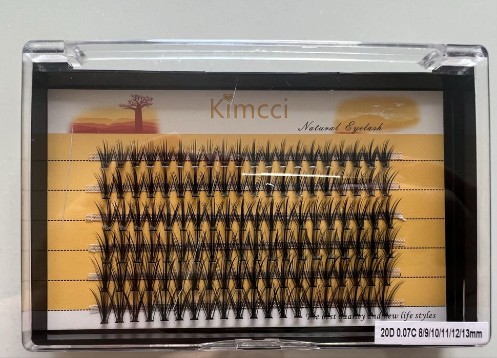 Изкуствени мигли на снопчета- Микс кутия