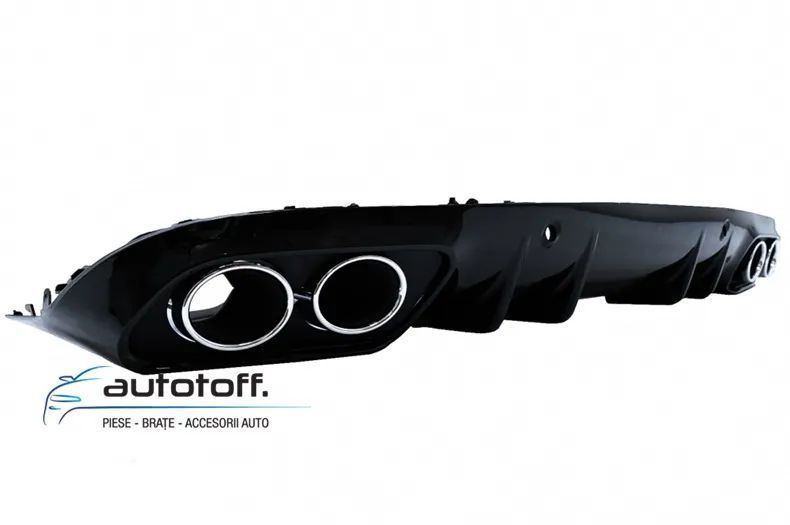 Bara fata si difuzor bara spate Mercedes C205 A205 C-Class (14-18) C63 Design
