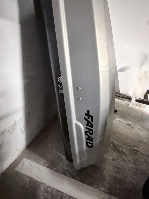 Cutie Portbagaj Farad Marlin 400L Silver Mat