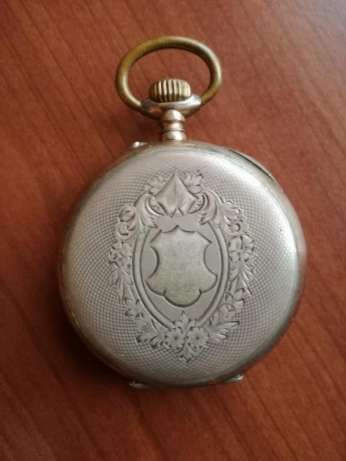 Швейцарски сребърен часовник Ancre Ligne Droit