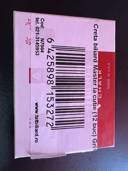 Creta pentru biliard Master la cutie