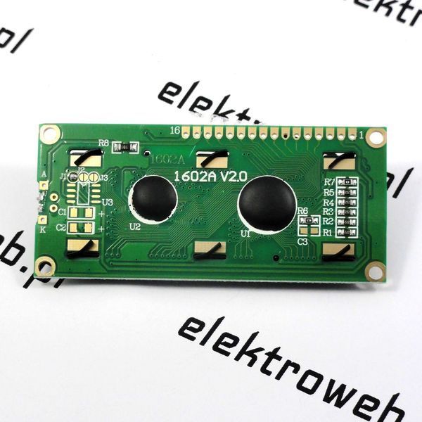 LCD Дисплей 1602 16x2 син HD44780