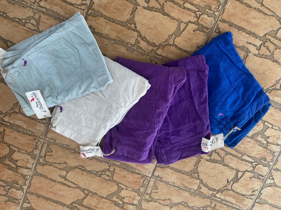 Jeans vintage de catifea