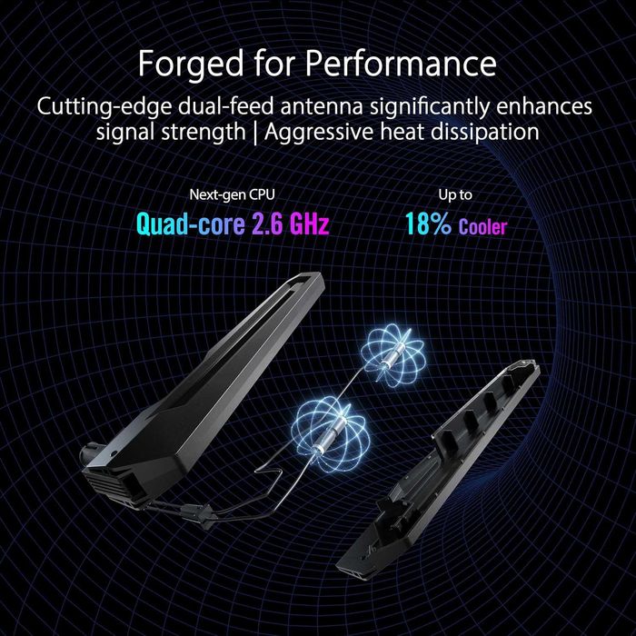 ASUS ROG Rapture GT-BE98 PRO First Quad-Band WiFi 7 Gaming Router