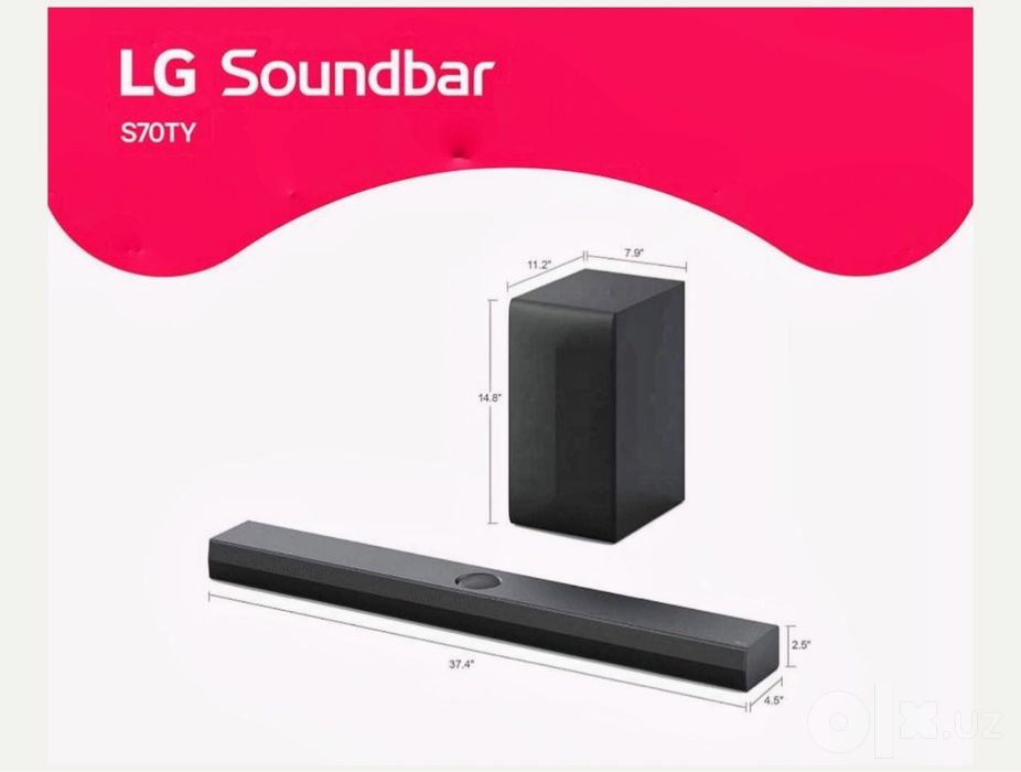 Саундбар LG S70TY 3.1.1 звука Навинка. Для дома.