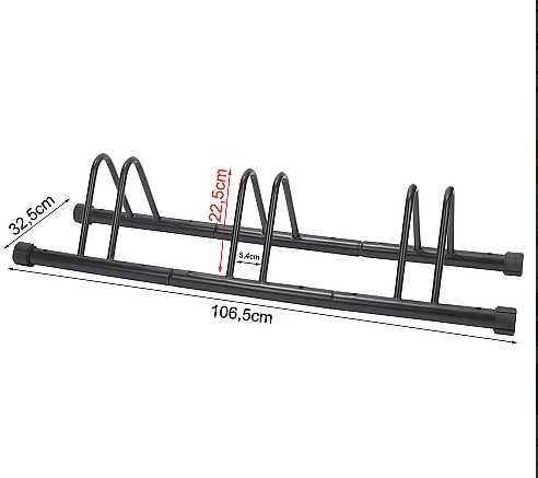 Паркинг вело стойка за три колелета