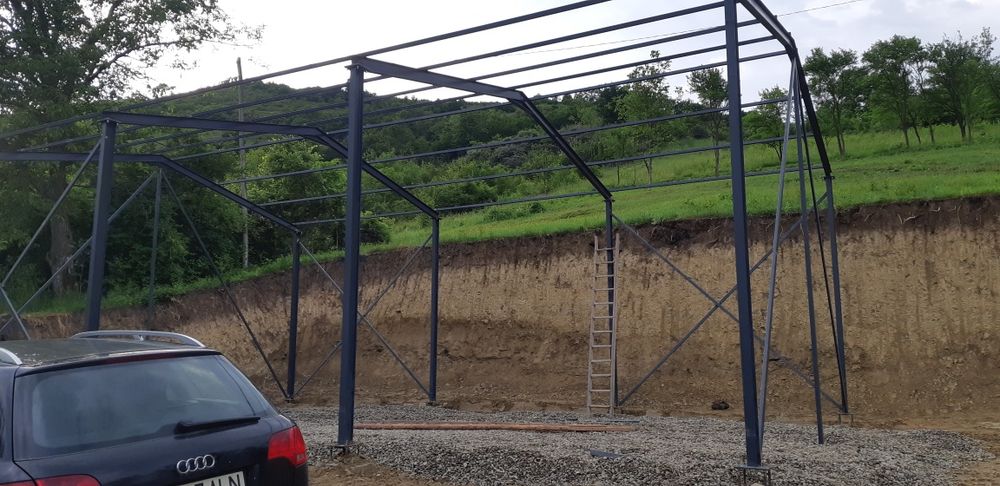 Vand hala metalica, completa sau pe elemente. Contra-cost asiguram și