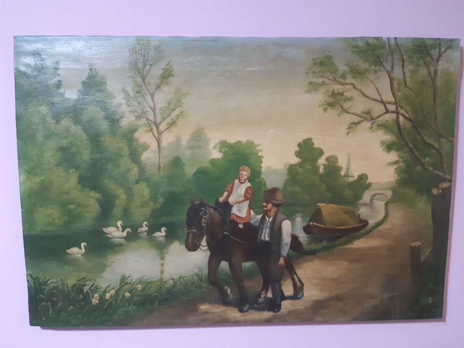 Vând tablouri pictate pe pânza