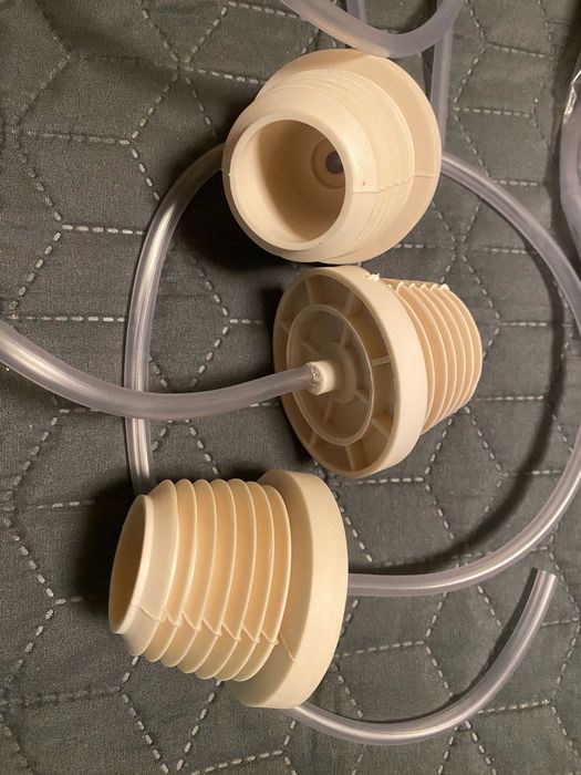 Dopuri cauciuc flexibil pentru damigeana 52mm cu furtun