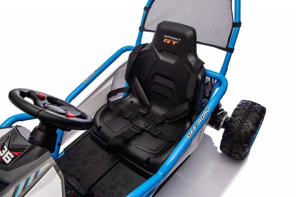 Masinuta electrica Nichiduta Sport Speed Black,cadru metalic 24V 400w