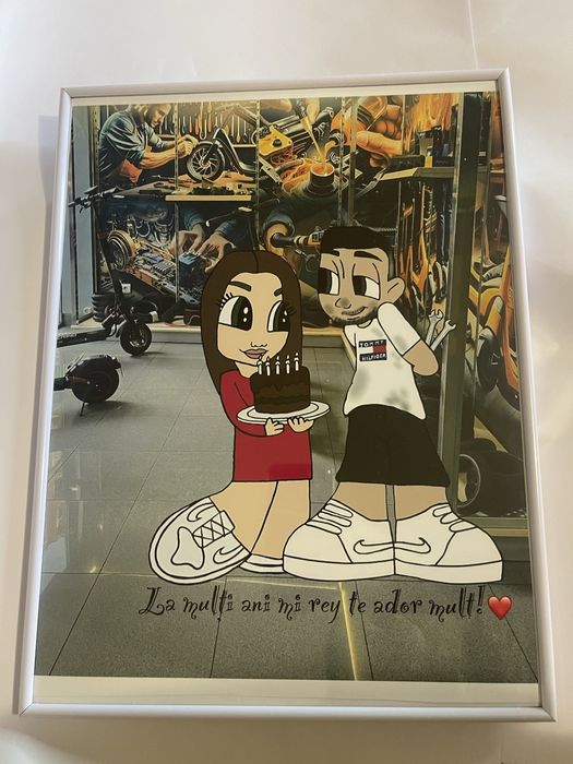 Vand tablouri cartoon personalizate