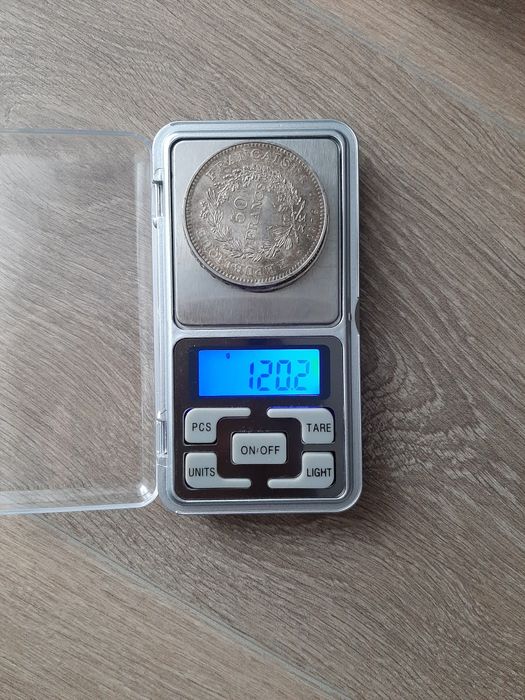 Lot 4 monede 50 francs, Franța