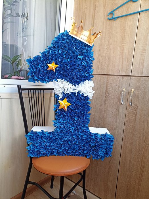 Обьемная цыфра 1