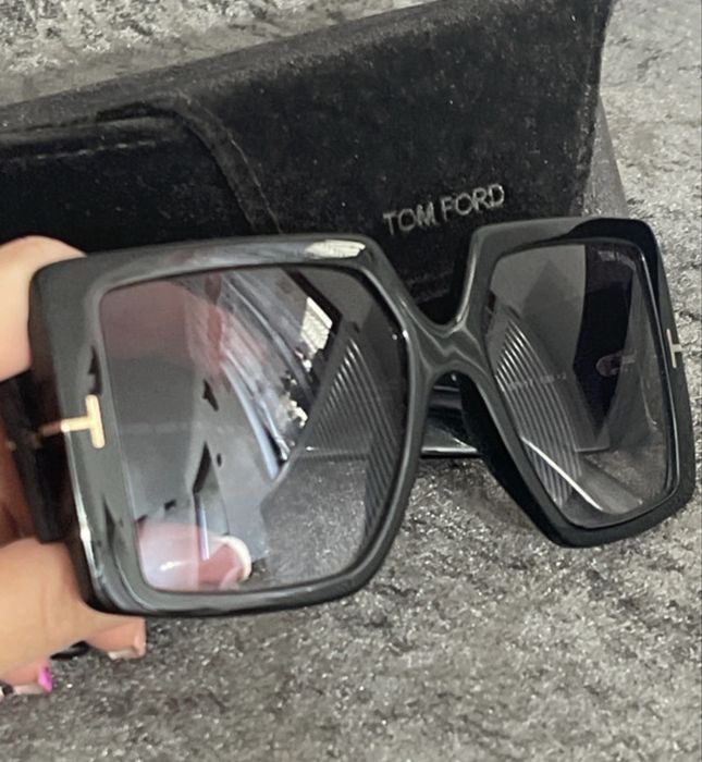 Ochelari de soare Tom Ford Quinn FT0790 01B , oroginali, stare foarte