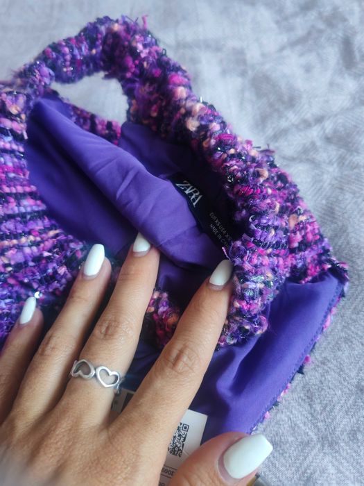 Лилав Сукман zara