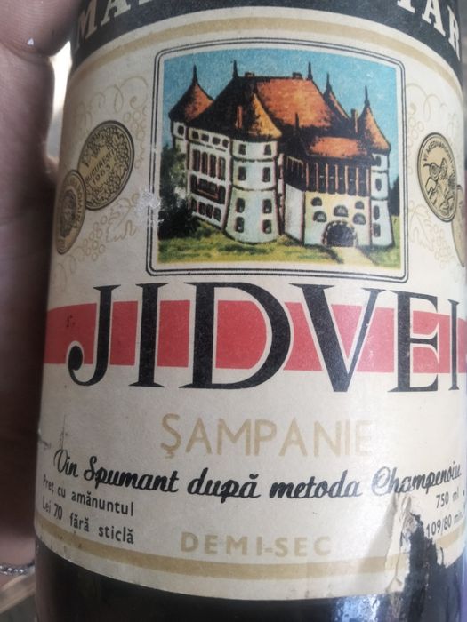Șampanie Jidvei 1970