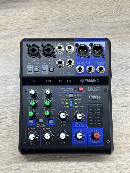 Микшерный пульт Yamaha MG10XU MG06 - Студийное оборудование Алматы на Olx