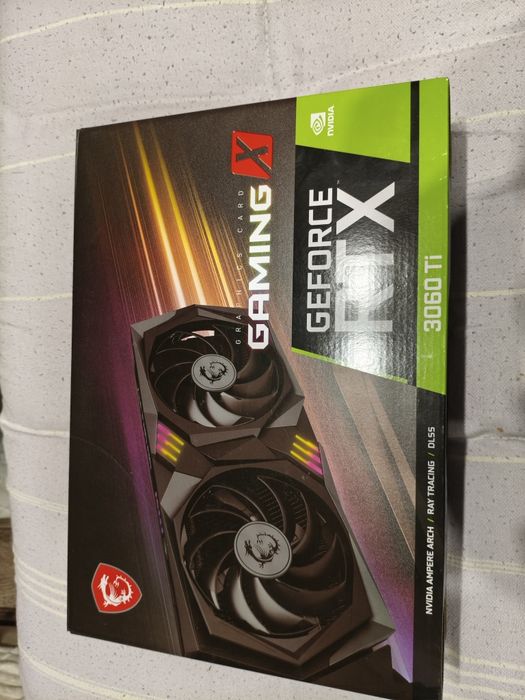 Видеокарта 3060ti 8gb rtx MSI