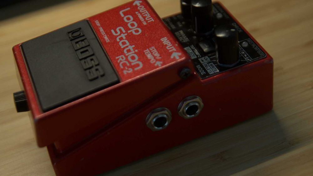 Pedala looper Boss RC-2