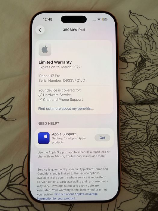 Iphone 17 Pro Cosmic Orange, 512GB