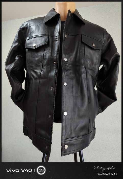 Мужская кожаная куртка