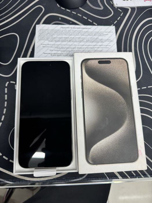 iphone 15 pro max 84 емскость 256 гб
