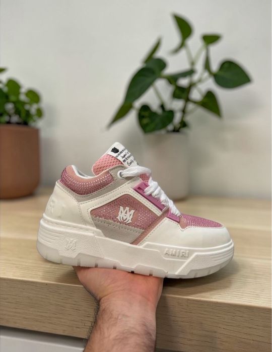 Adidasi Amiri MA1 roz glitter/pietricele PREMIUM