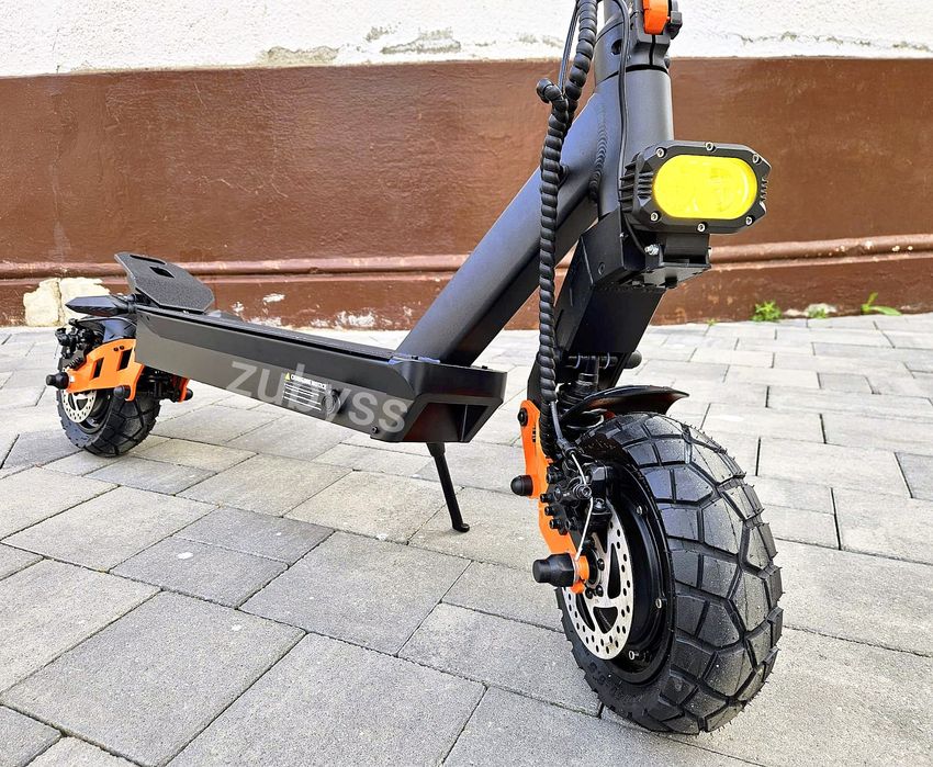 Trotineta Electrica DualMotor 2 x 650W FullLed 13Ah NFC card