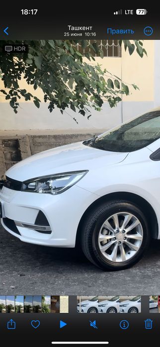 Elektromobil Geely arrizo sotiladi