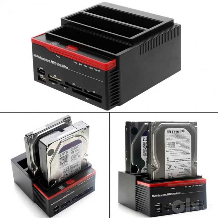 Док станция для жестких дисков 2,5/3,5 размеров, USB 3.0