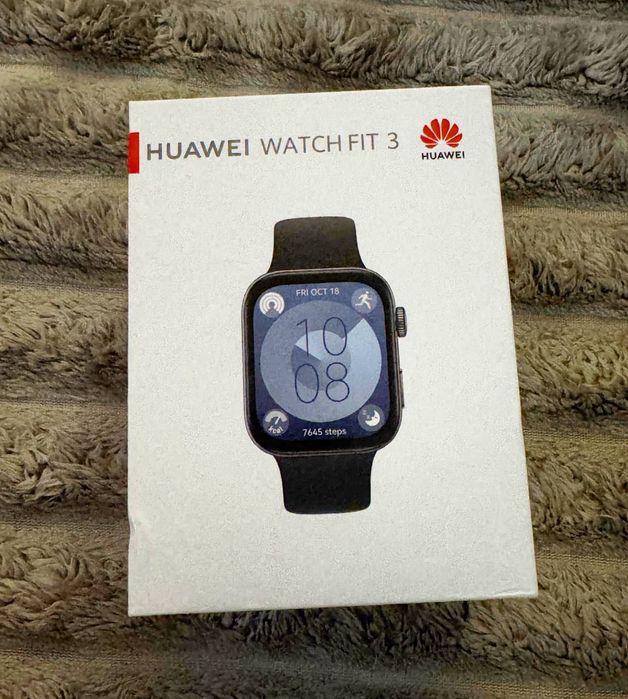 Huawei Watch FIT 3, Black