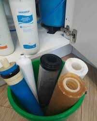 Замена картриджей в фильтре для воды kartridj alishtirib beramiz