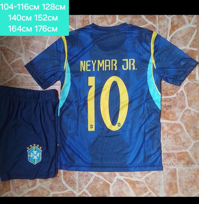 NEYMAR JR. 10 RAPHINHA 11 детско юношески екипи футболни екипи BRAZIL НОВО 2026-27 година