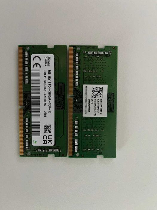 Kit RAM laptop 16GB (2x8GB) DDR4 3200MHz brand SK Hynix
