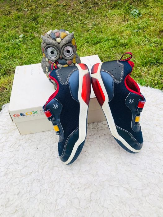 Adidasi baiat GEOX-marimea 32,inter0,51cm,ca Piele Salomon,Adidas,Nike