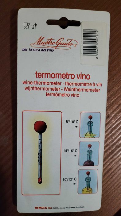 Termometru  vin nou
