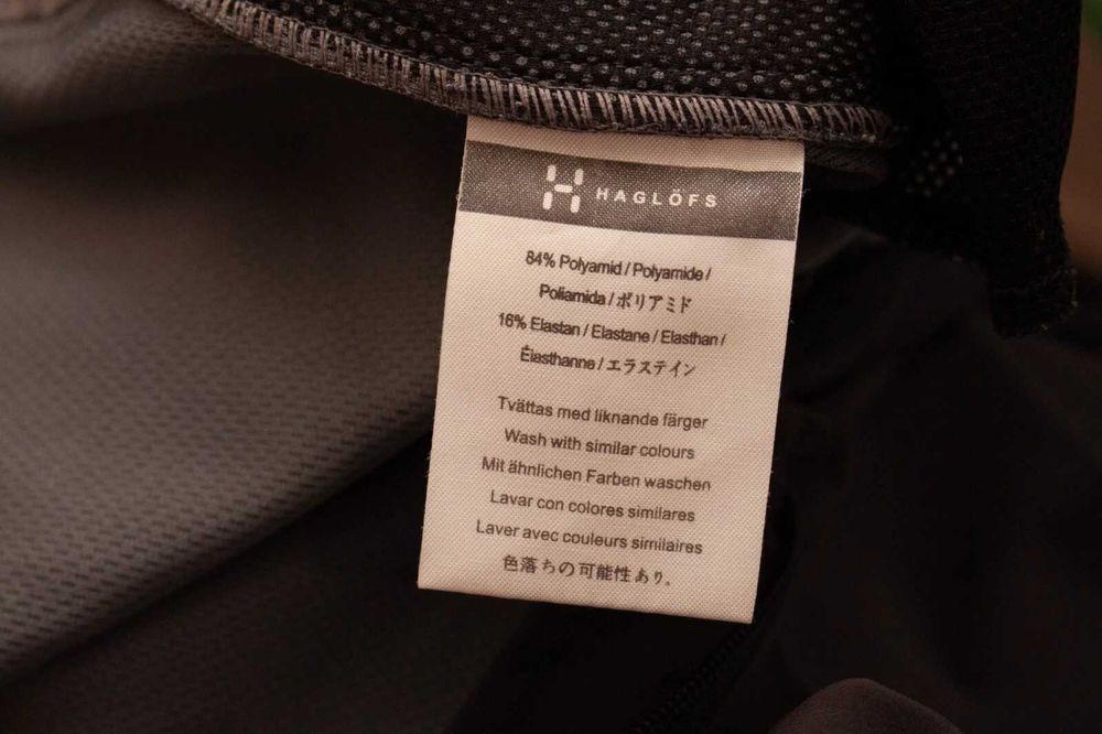 HAGLOFS оригинален дамски спортен панталон софтшел черен 40