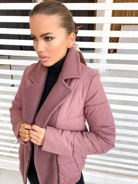 Яке в цвят визон