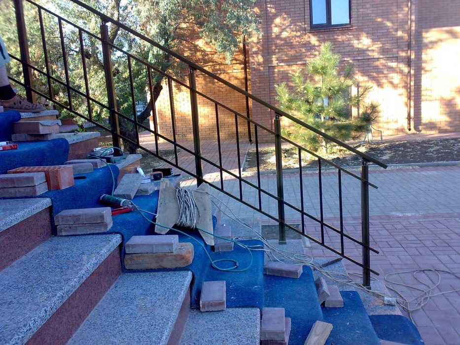 Алуминиеви парапети на склад в София