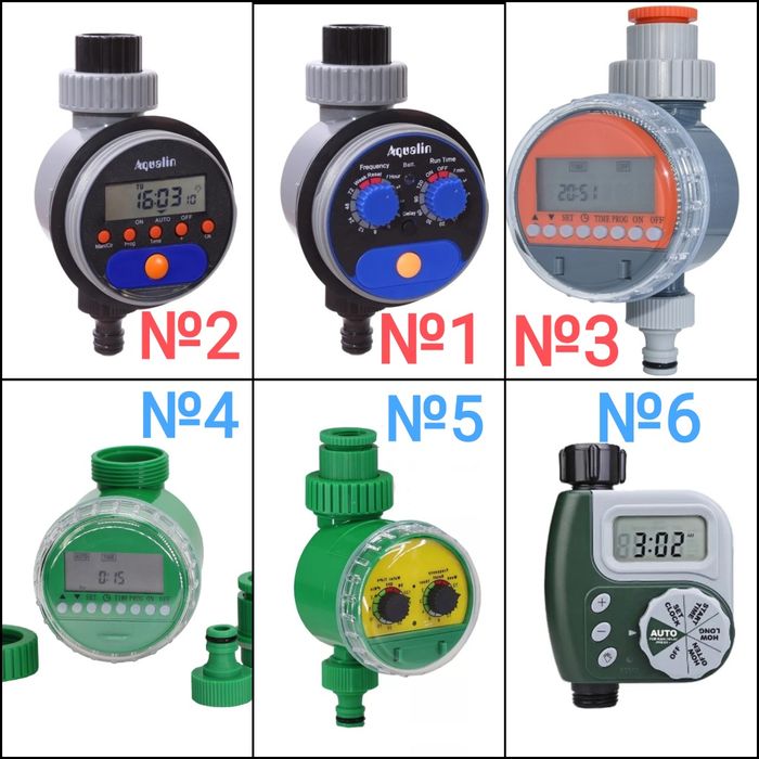 Таймер за поливане, седмичен програматор, компютър за напояване